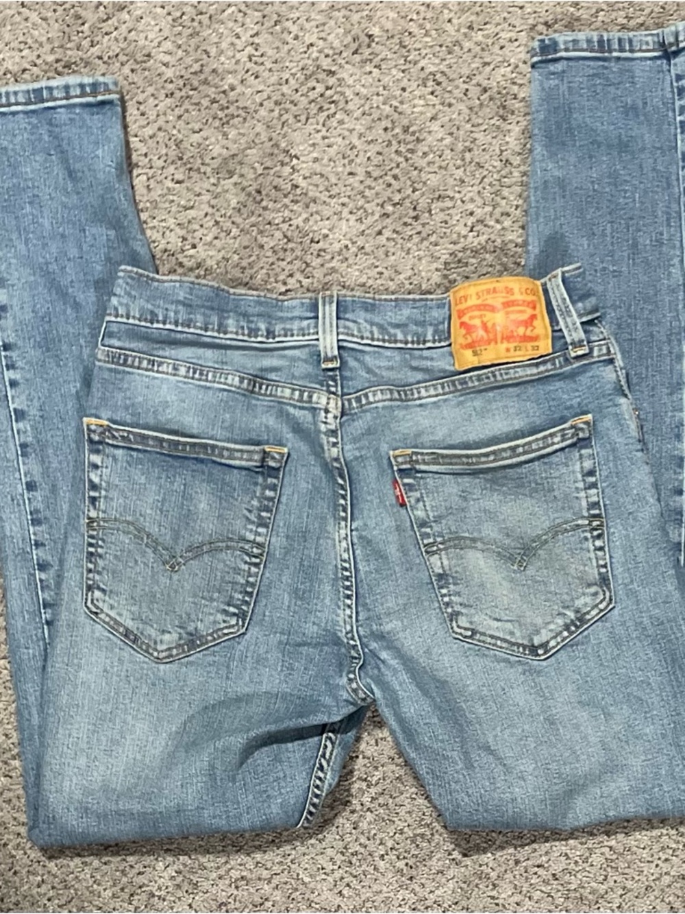 Levi’s 512 jeans light wash 32x32 slim taper vintage